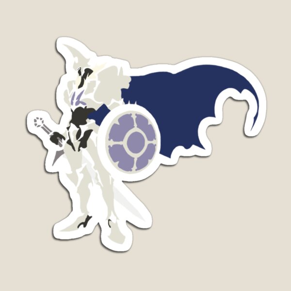 White Knight Magnet
