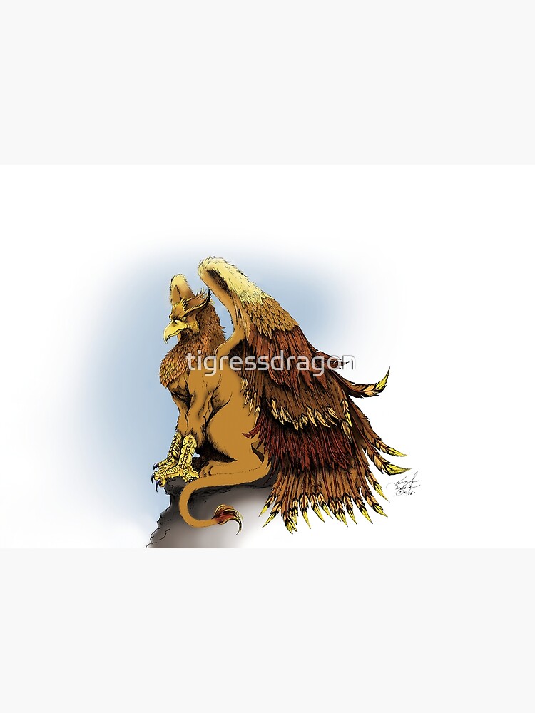 Griffin Poster For Sale By Tigressdragon Redbubble