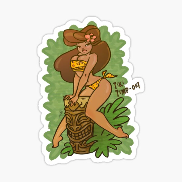 Tiki Temp -oh! Sticker