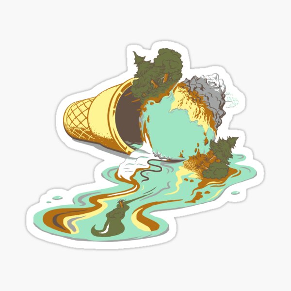 Drop it like it's warm Sticker