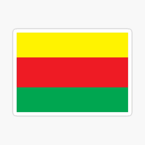 Flag of Syrian Kurdistan Sticker