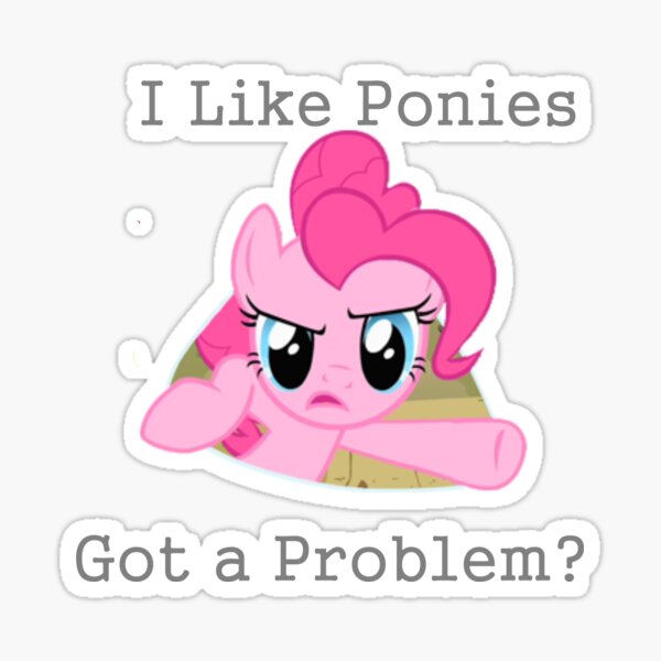 Pinkie Problem Sticker