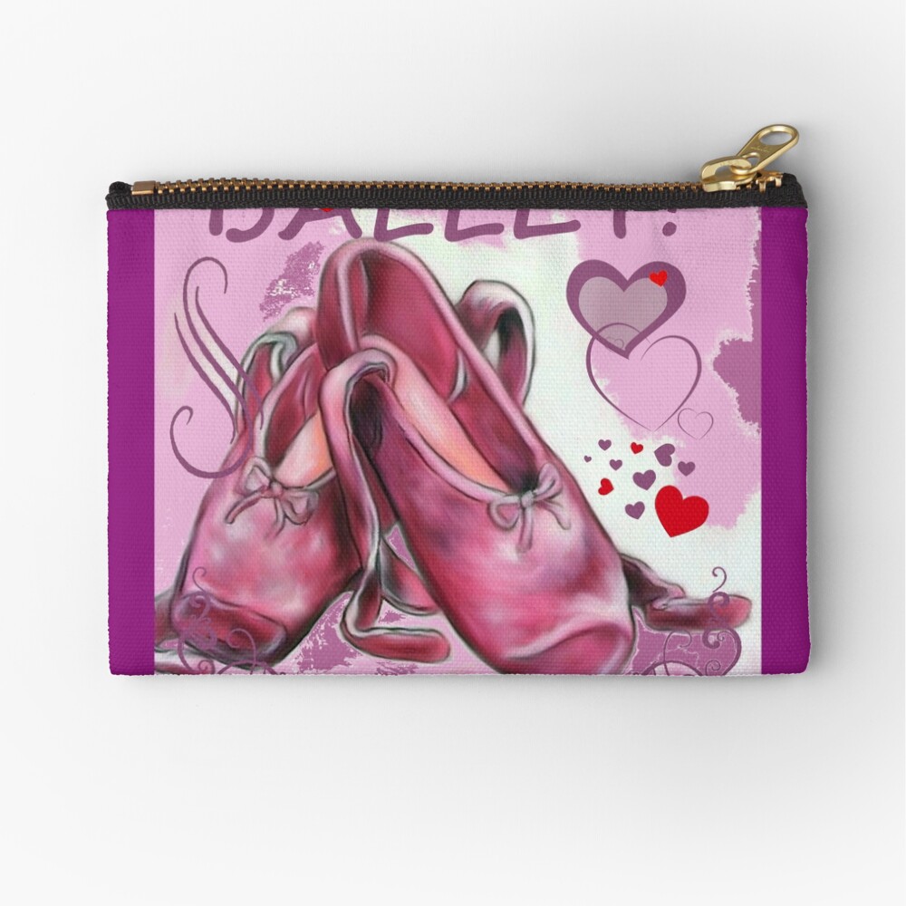 Ballet Zipper Pouch