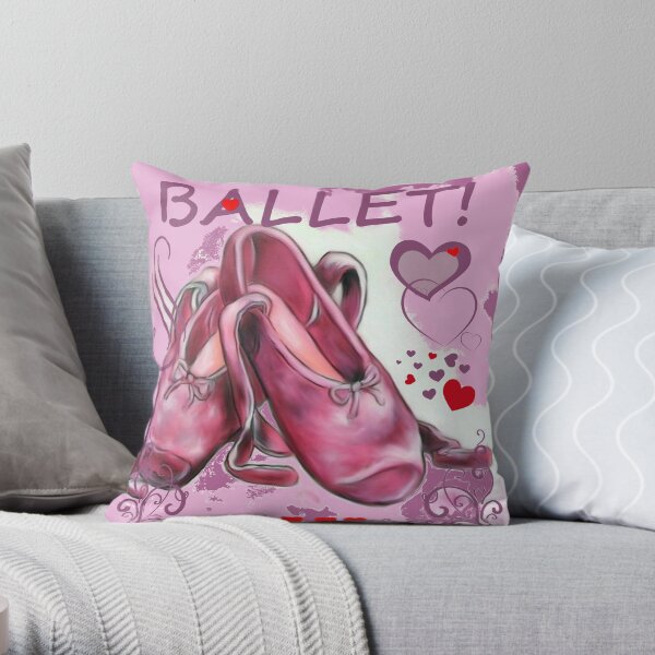 Ballet Throw Pillow