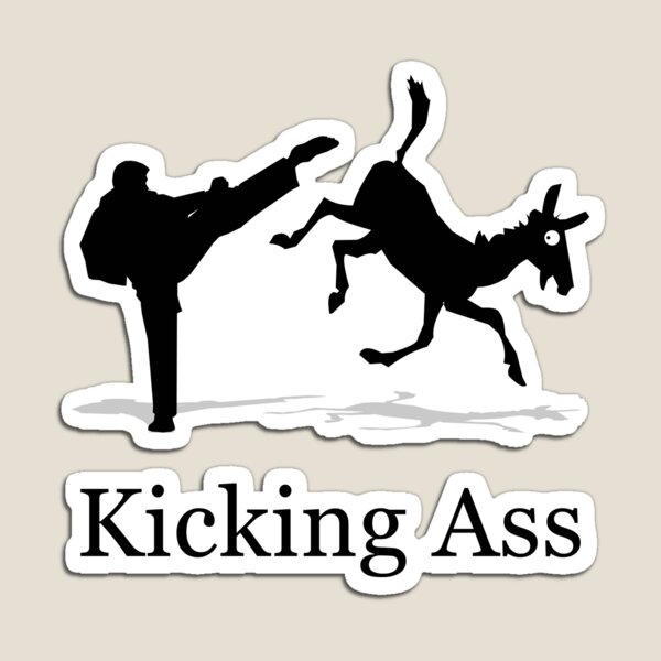 Item preview, Kicking Ass designed and sold by pixelman.
