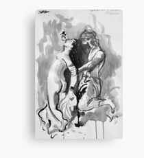 after Delacroix Metal Print