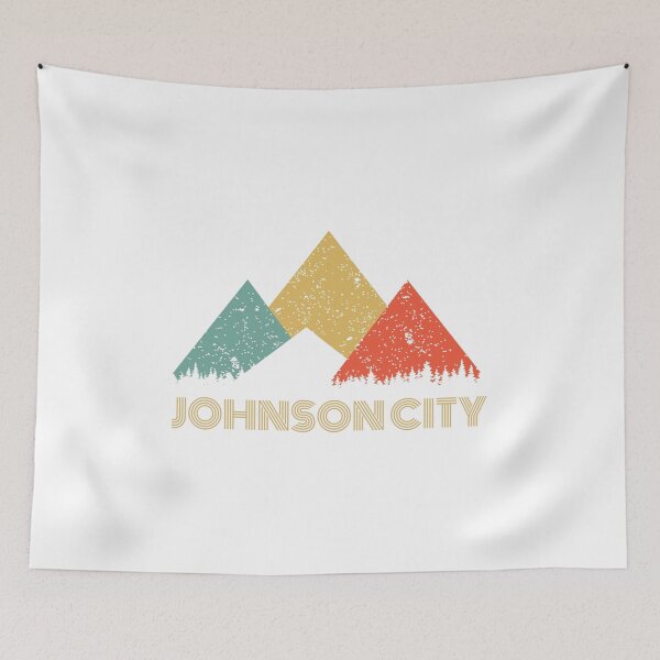 Artikelvorschau, Retro Stadt von Johnson City Mountain Shirt entworfen und verkauft von Theodore Cory.