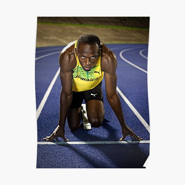 Usain Bolt Posters Redbubble