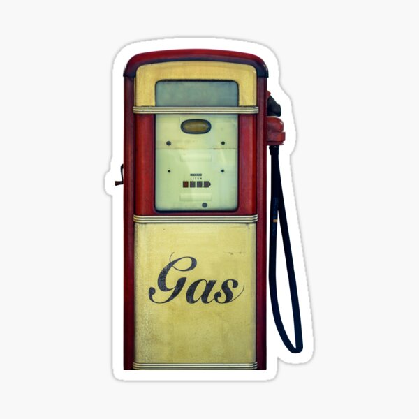 Gas Pump Stickers Redbubble 4794