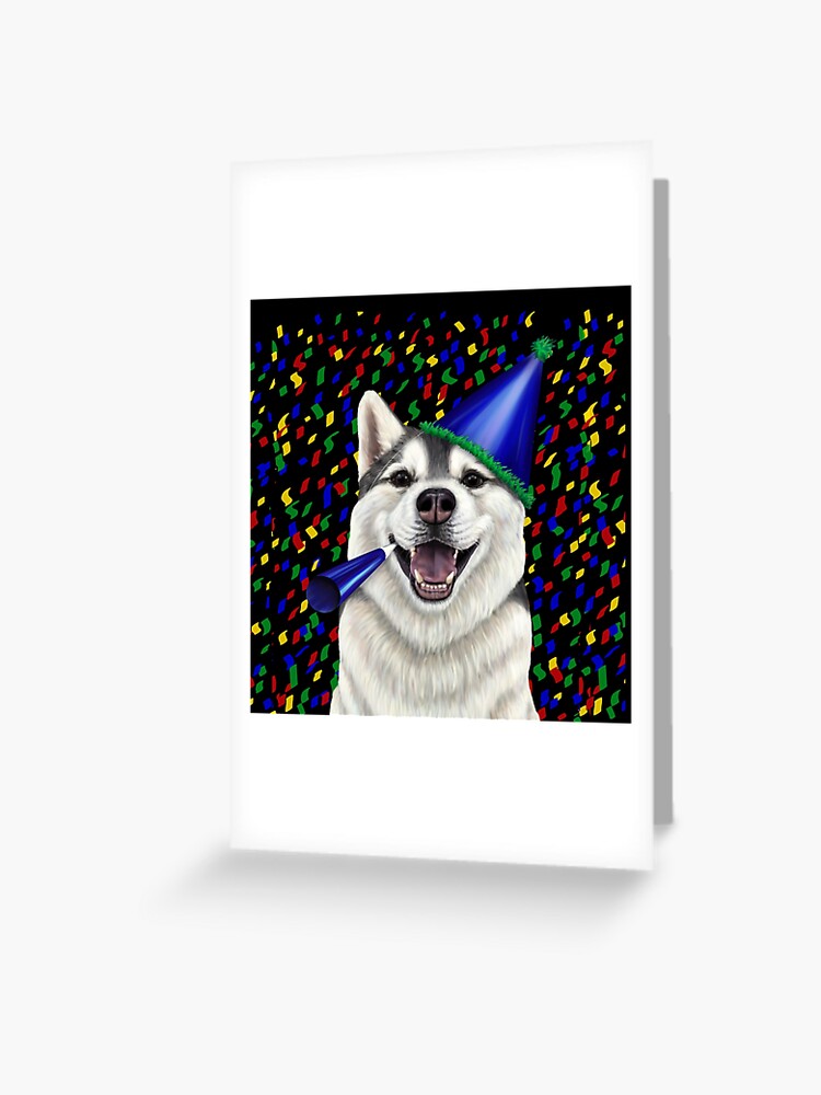 husky dog hat