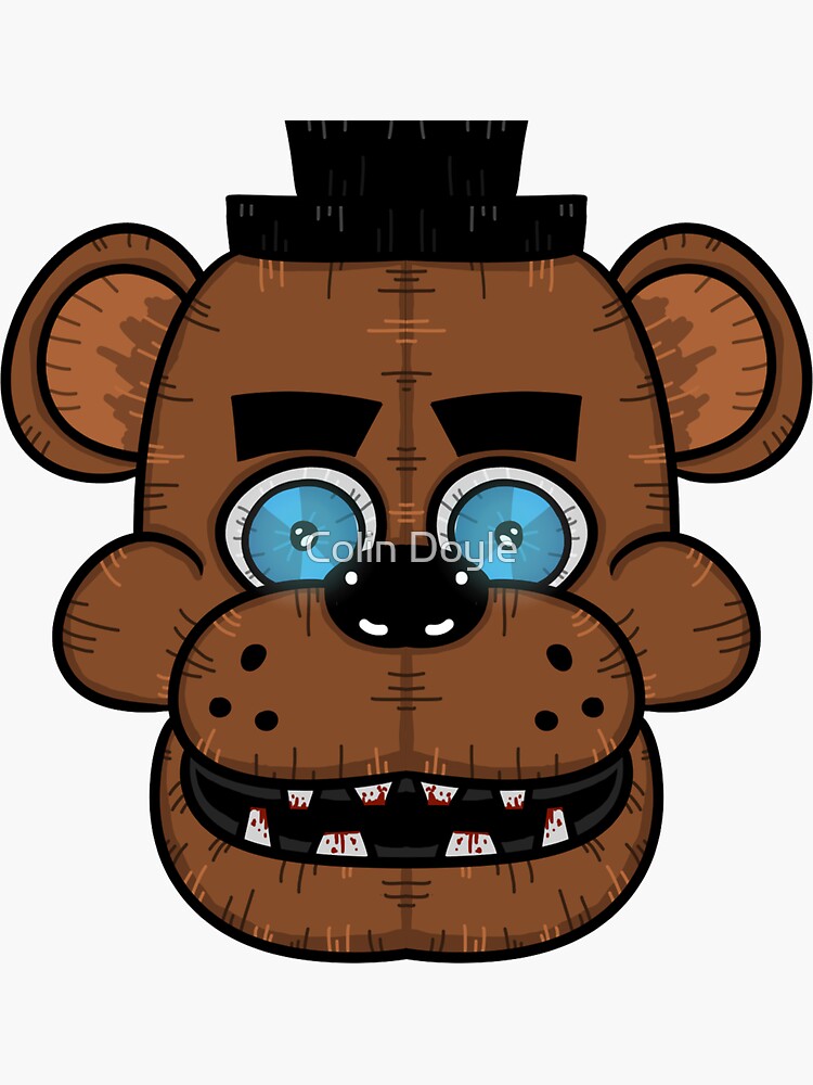 Five Nights at Freddy's Sticker for Sale by Colin Doyle