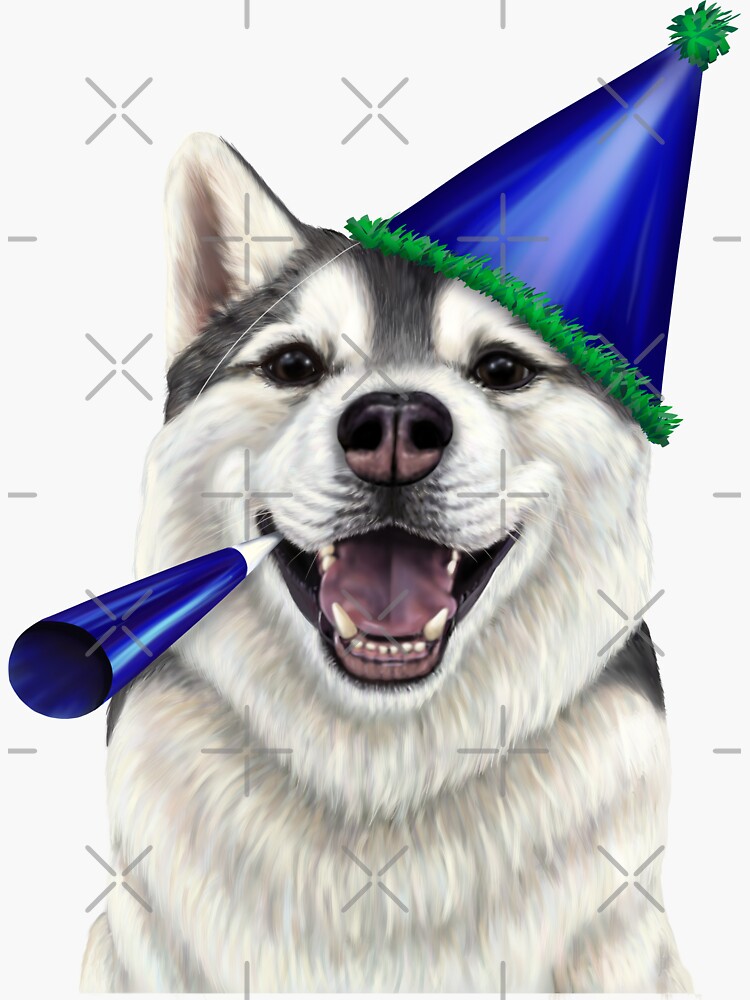 Husky hotsell with hat