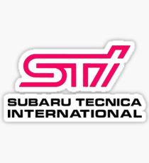 STI LOGO Sticker