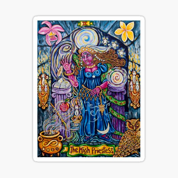 The High Priestess Sticker