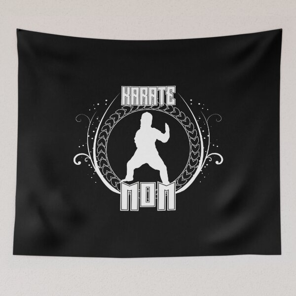 Item preview, Karate Mom Fight Sports Martial Art Ninja designed and sold by KNUXX Shop.