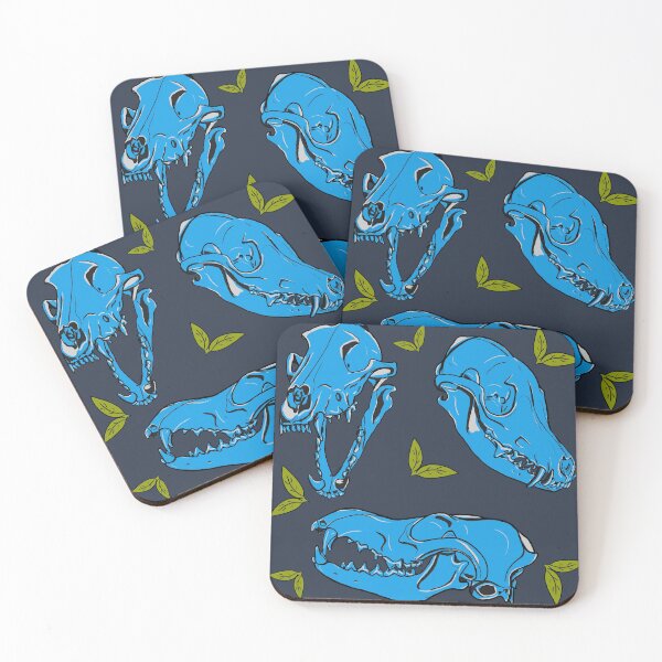 Item preview, Blue Fox Skulls designed and sold by ShoddyFox.