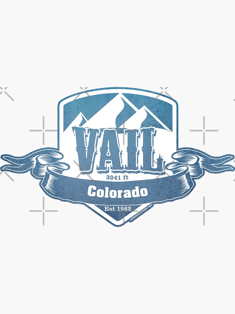 &ldquo;Vail Colorado Ski Resort&rdquo; Sticker for Sale by CarbonClothing | Redbubble