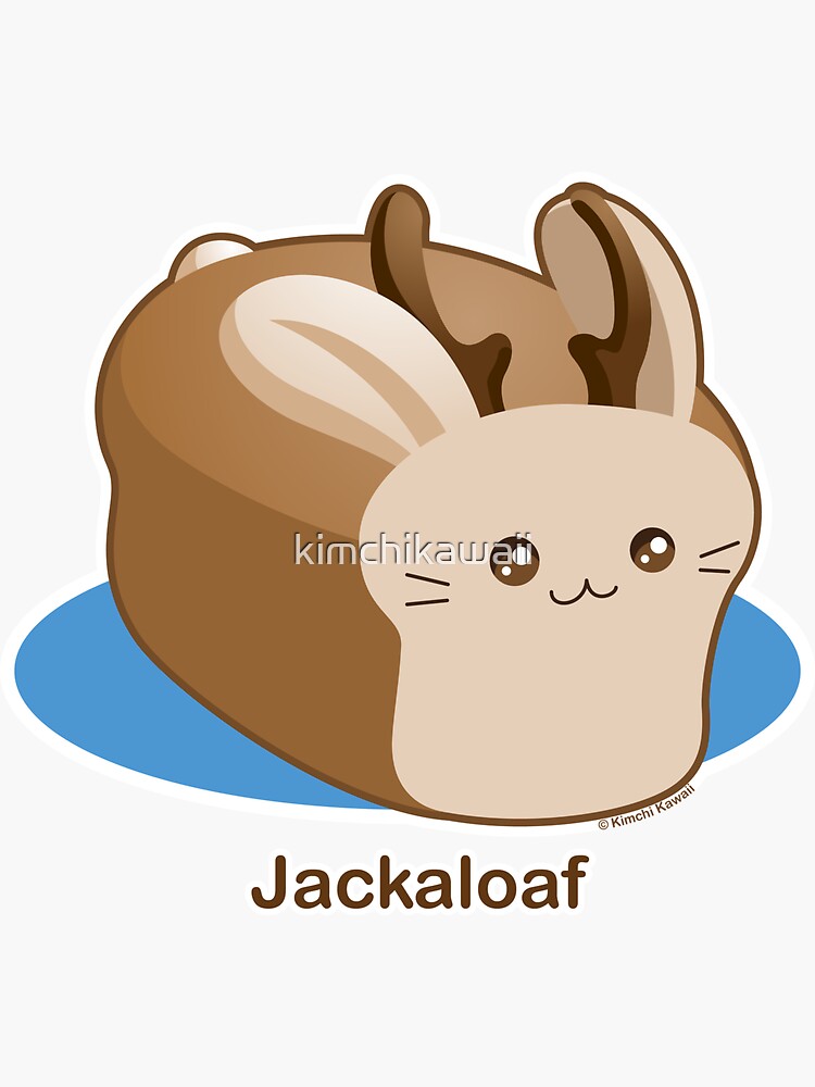 Cute Pun: Jackalope Bread Loaf by kimchikawaii