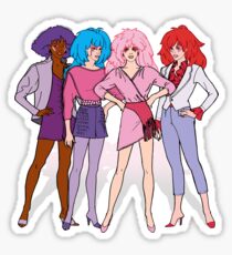 Jem and the Holograms - Group - Color Sticker
