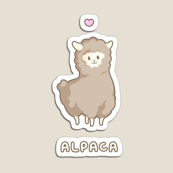 Simply Alpaca Magnet