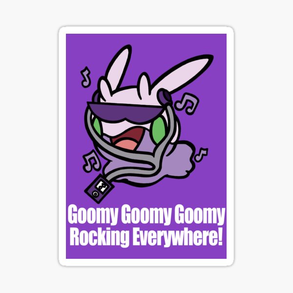 Sticker Goodra Redbubble