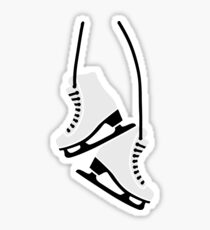 Eiskunstlauf-Skates Sticker