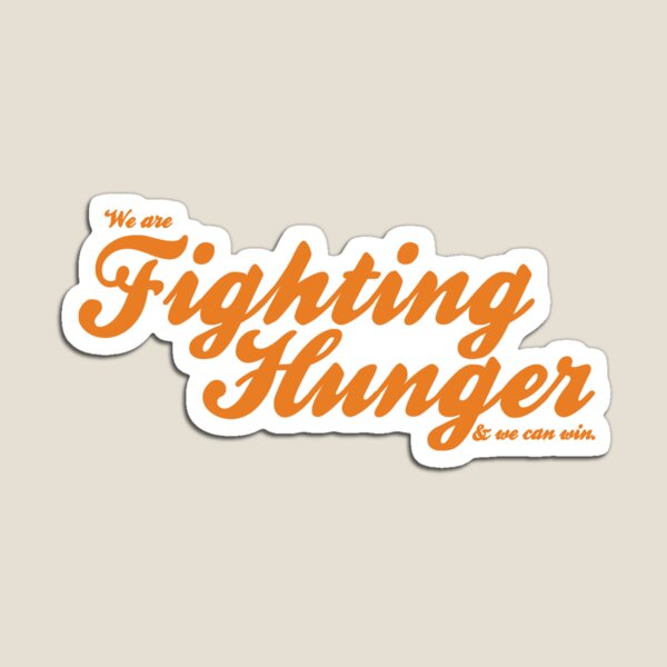 Fighting Hunger Magnet