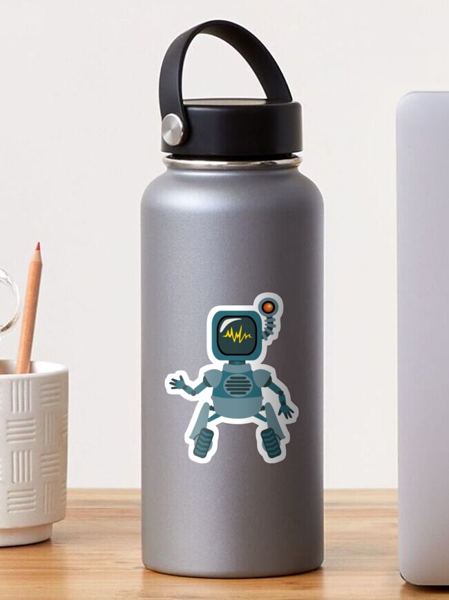 Cute little robot sticker | Sticker