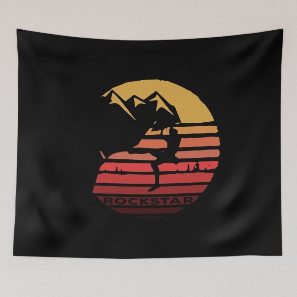 Item preview, Rockstar Mountain Climber Circle designed and sold by KoolMoDee.