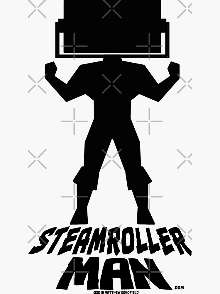 Steamroller Man Logo by SteamrollerMan