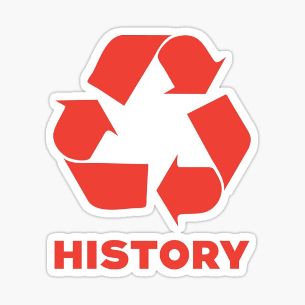 Item preview, Recycle History designed and sold by LibertyManiacs.