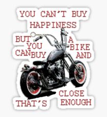 You Can't Buy Happiness Sticker