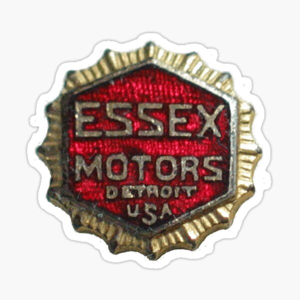 Item preview, Vintage Detroit Essex Motors Badge designed and sold by The Detroit Room.