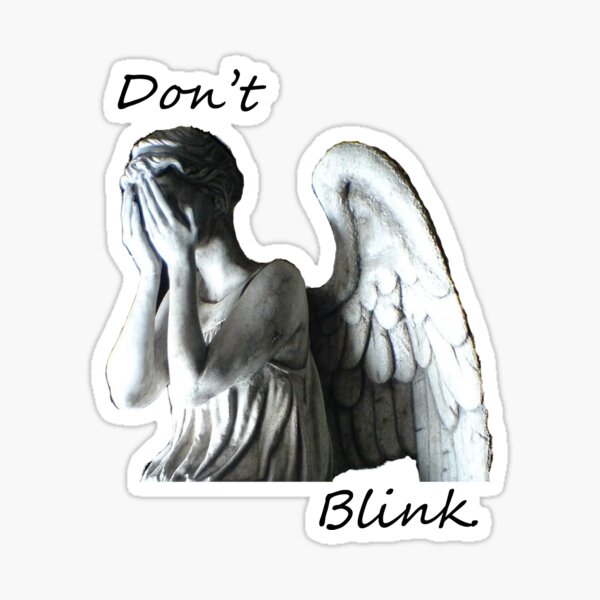 Don't blink sticker - .de