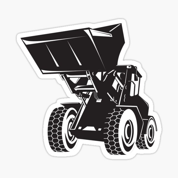 Trackhoe Decal