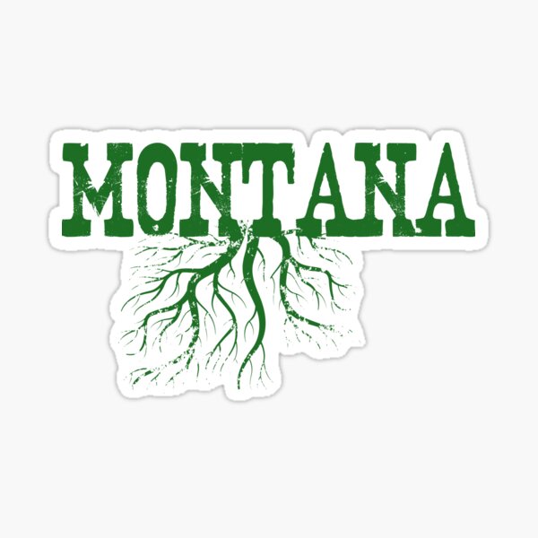 Montana Roots Sticker