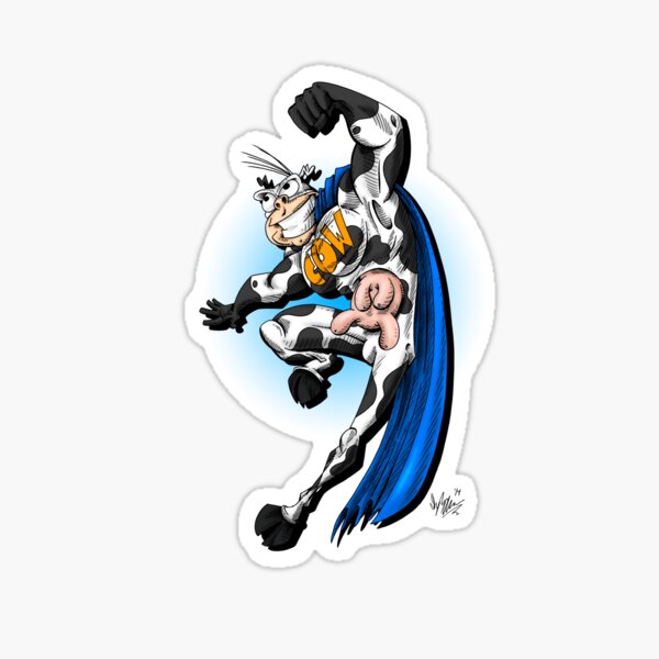 Cowman Sticker