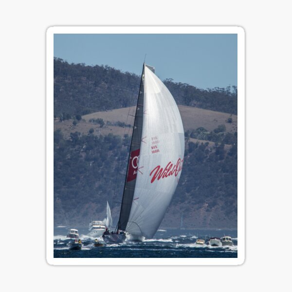 Wild Oats XI winning the 2104 Sydney to Hobart Sticker