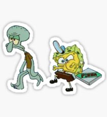 LUSTIGER SPONGEBOB Sticker