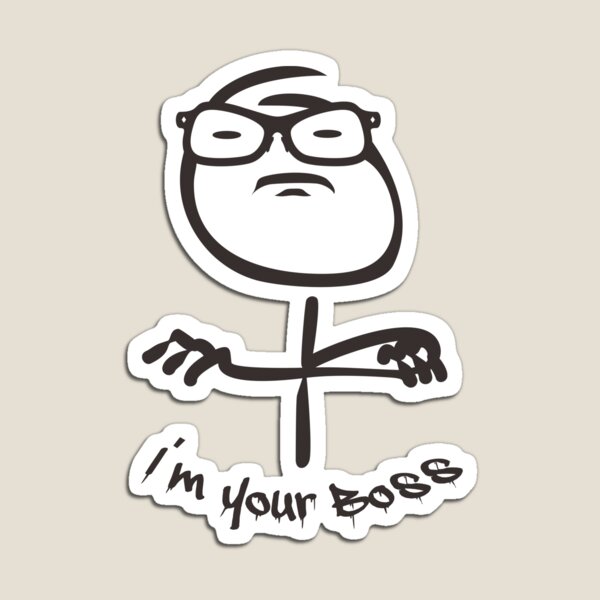 Item preview, Nerdy - I'm your Boss VRS2 designed and sold by vivendulies.