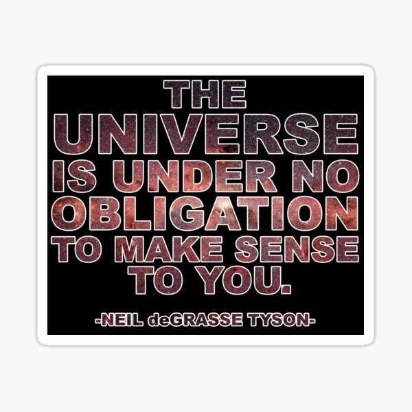 The Universe Sticker