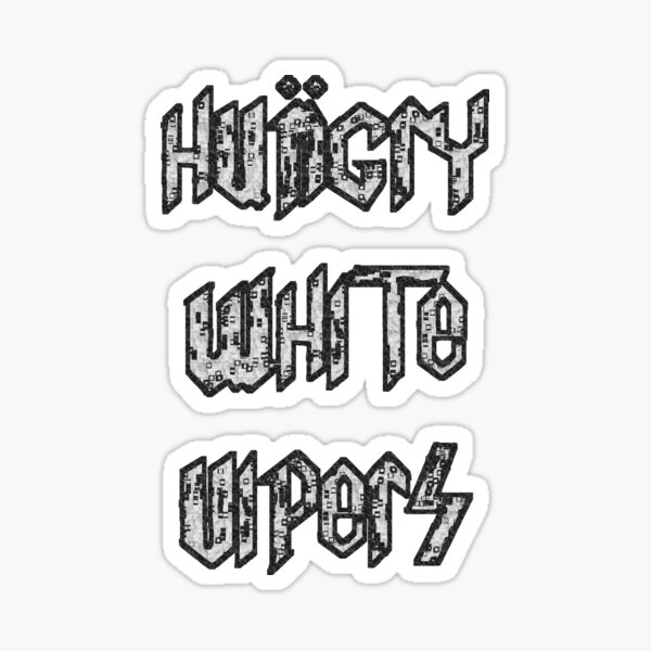 Item preview, Hungry White Vipers designed and sold by JaySticLe.