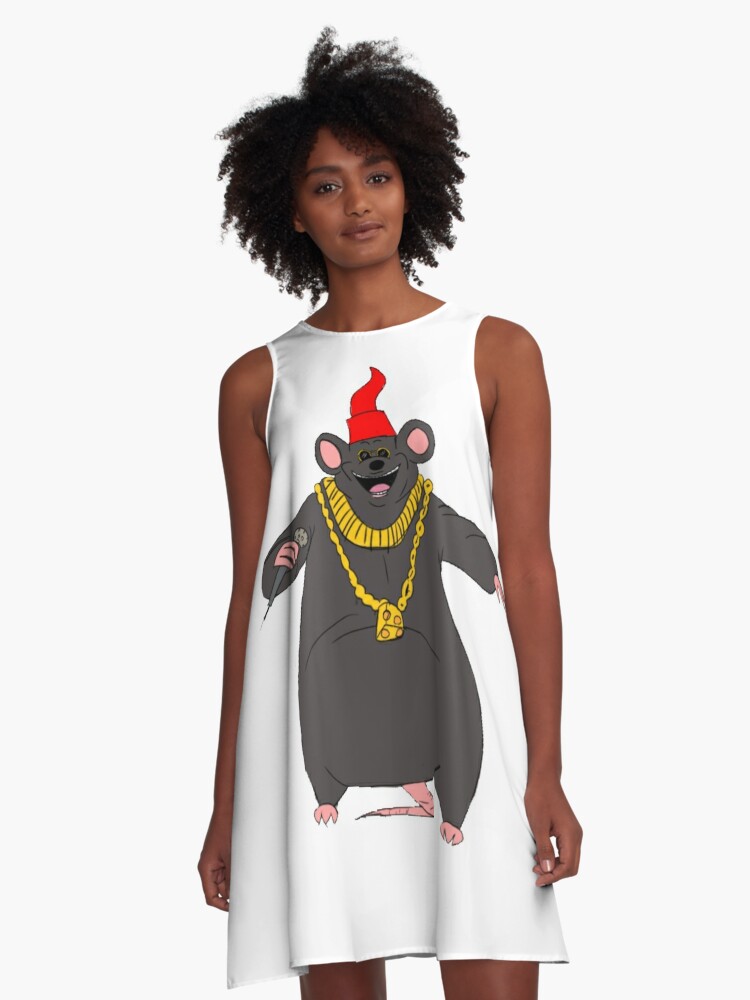 Biggie Cheese A Line Dress By Ferates Redbubble - roblox squidward ipad case skin by cassidylund redbubble