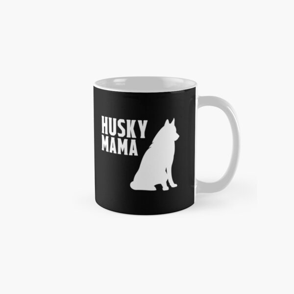 husky mom mug