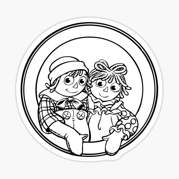 Item preview, It's Raggedy Ann & Andy! designed and sold by redbot.