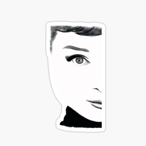Audrey Hepburn Sticker