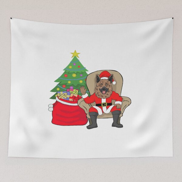 Artikelvorschau, Deutscher Schäferhund Santa Ugly Sweater entworfen und verkauft von rodie9cooper6.