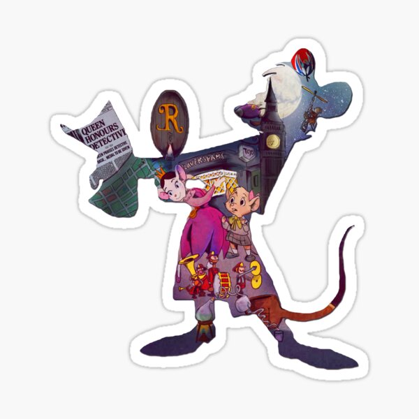 Basil of Baker Street Sticker