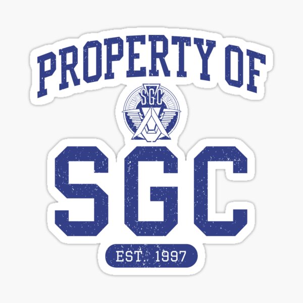 Propriété de SGC Sticker