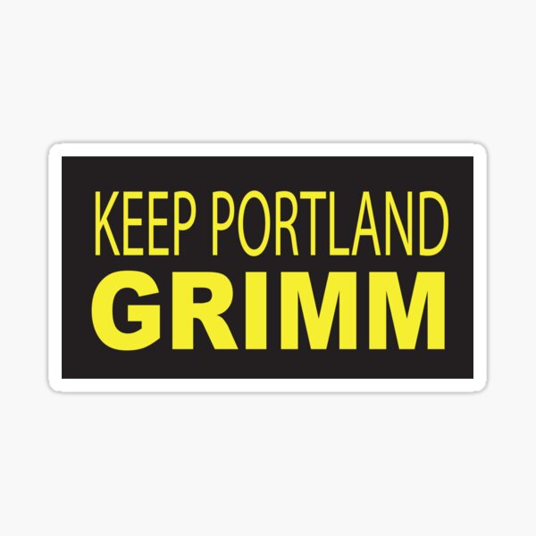 Keep Portland GRIMM Sticker